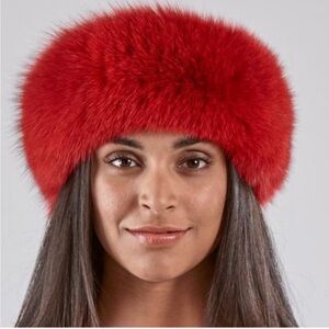 Hann and Hann Over Our Heads Red Headband